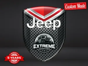 Jeep Custom Auto Badges Durable High Quality Professional